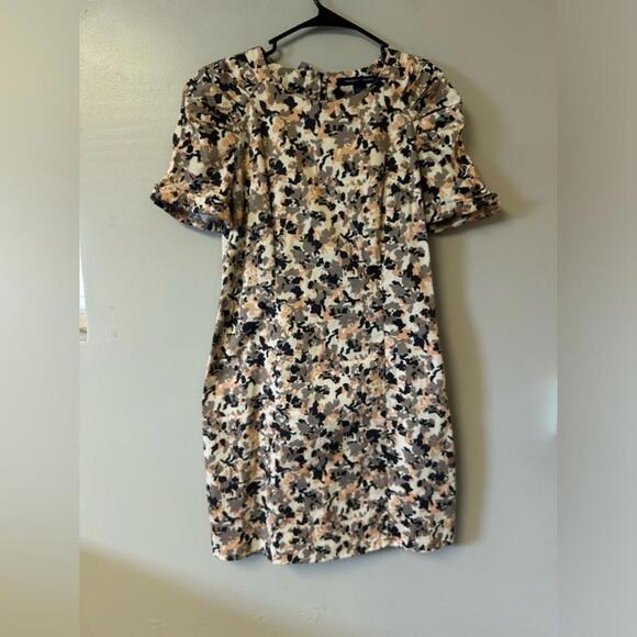 French Connection midi dress with bow detail down center of back - Picture 1 of 6